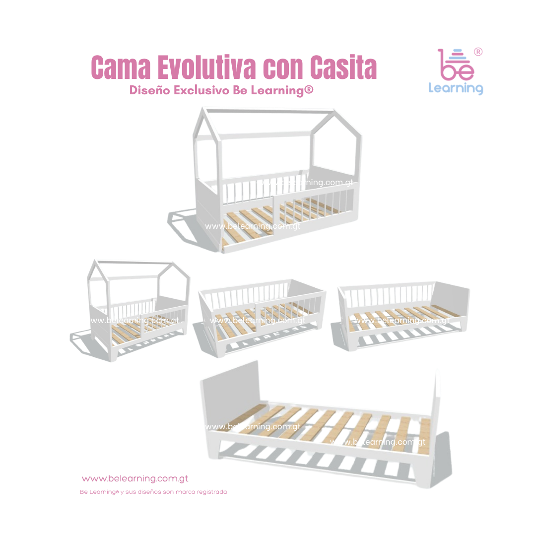 cama con casita